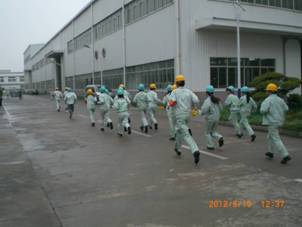 1.員工應急疏散中